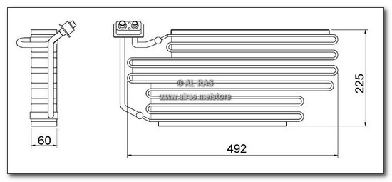 EVAP. SCANIA 114 NEW RHD & LHD