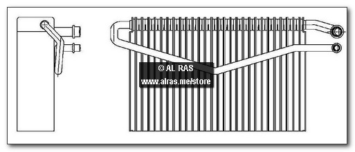 EVAP. BENZ TRUCK AXOR LHD