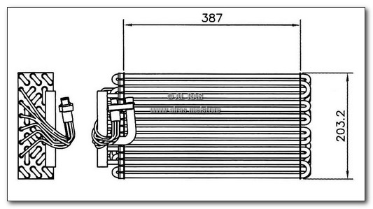 EVAP. MB TRUCK ACTROS [OLD]