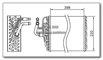 EVAP. IVECO TRUCK '98