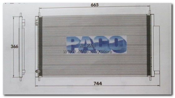 COND / PACO / HONDA ACCORD 08-11 