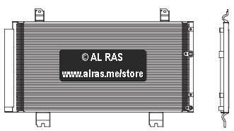 COND. LEXUS IS250/350 06-10