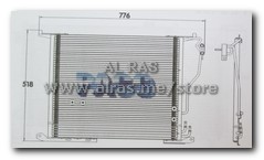 COND / PACO / MB S-CLASS W220 96'-06' 