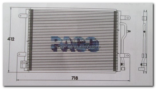 COND . AUDI A4/QUATTRO/A6 