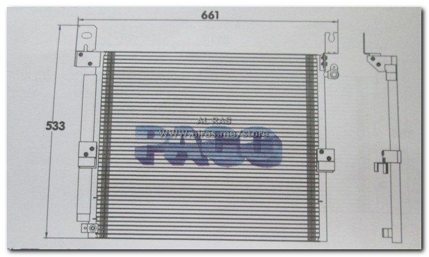 COND / PACO / TYT TACOMA 05-11 