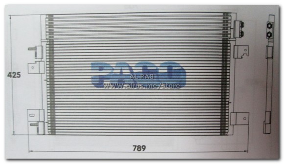 COND / PACO / JEEP COMPASS 07-09 / CHRYSLER SEBRING 07