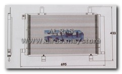 COND / PACO / SZ SWIFT SX4 07-09 