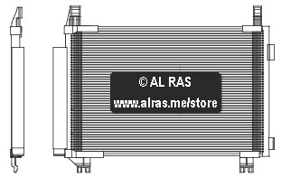 COND. TYT YARRIS/VIOS 06-09 SMALL