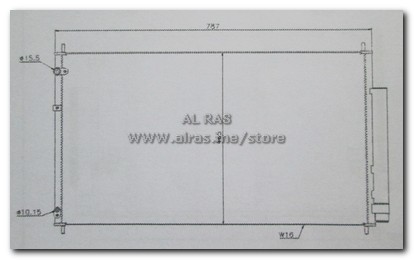 COND/HONDA/ODYSSEY 2013-2014