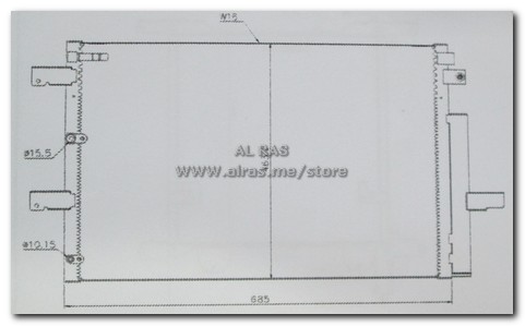 COND/FORD/EDGE 2011-2012