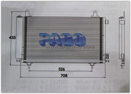 COND-CHEV- LUMINA / PONTIAC G8/HOLDEN COMMODORE 08-09