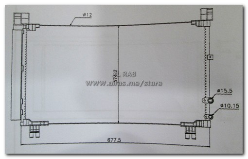 COND-LEXUS IS250 2014