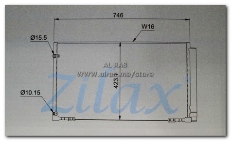 COND-TYT SIENNA 2012/RX 350