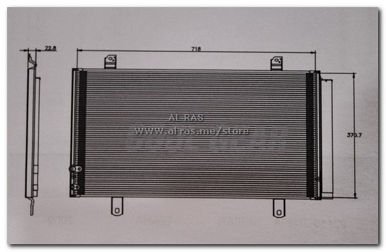 COND-TYT CAMRY 2013-2015