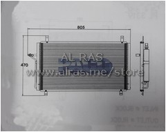 COND / NISSAN 350Z 2003-04