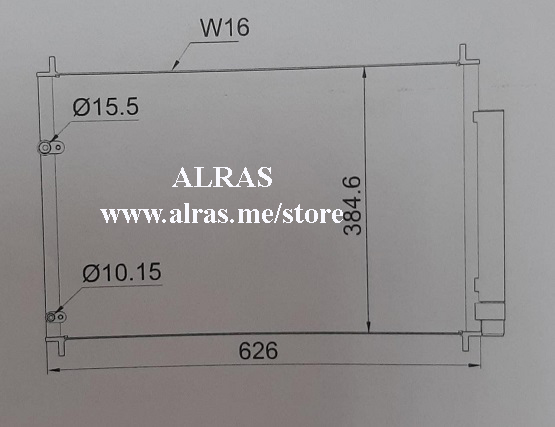 COND/AURIS/COROLLA 2014